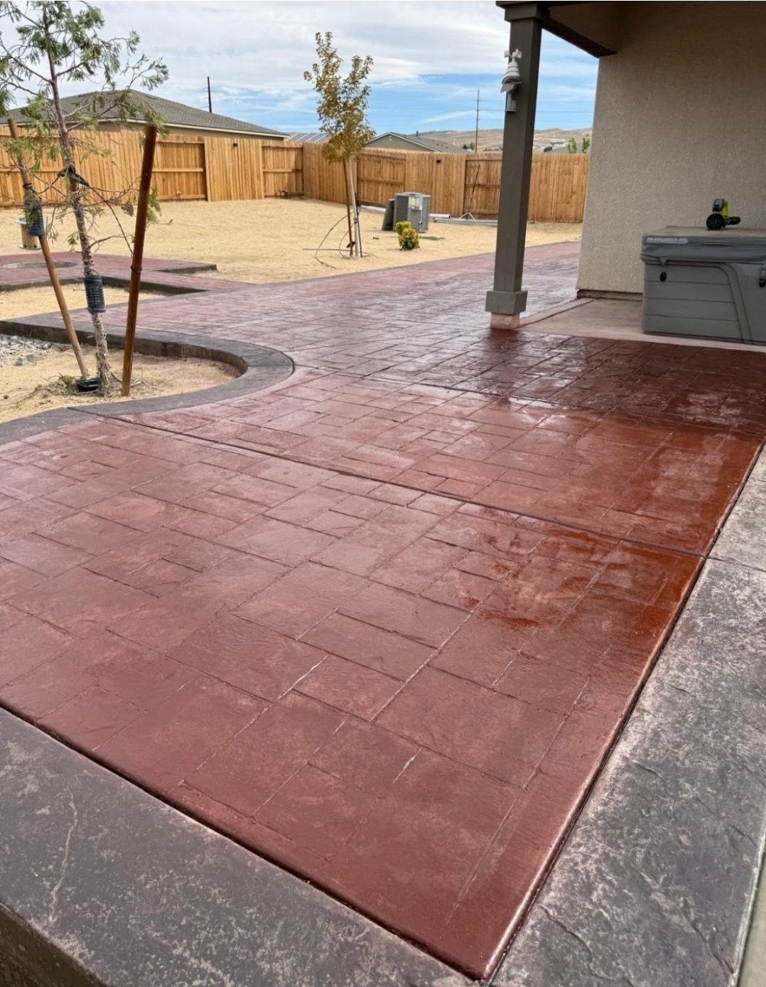 Stamped concrete Sparks
